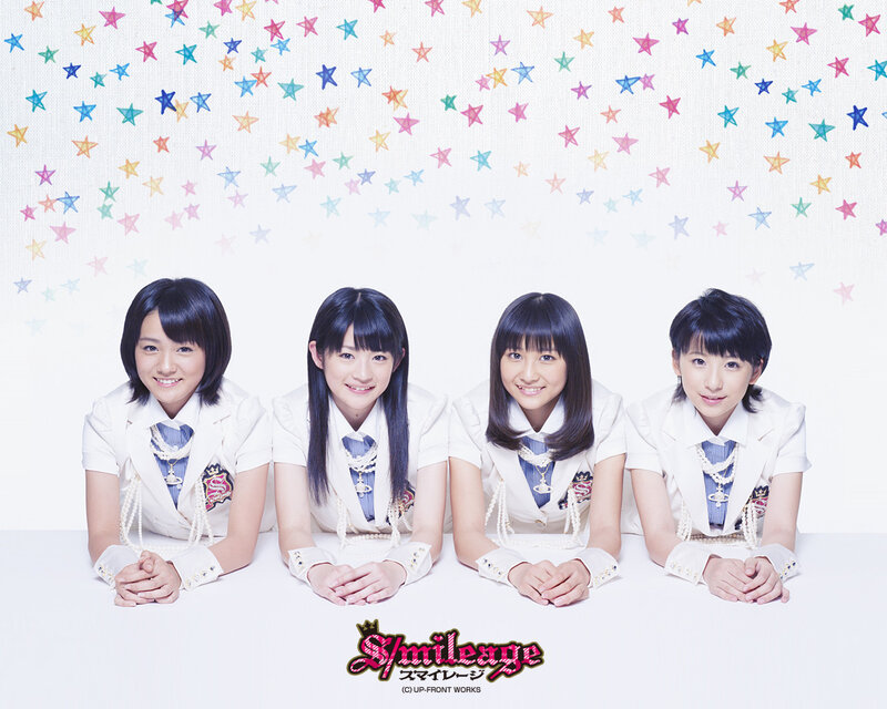 Four Girls in White Uniforms — Cheerful