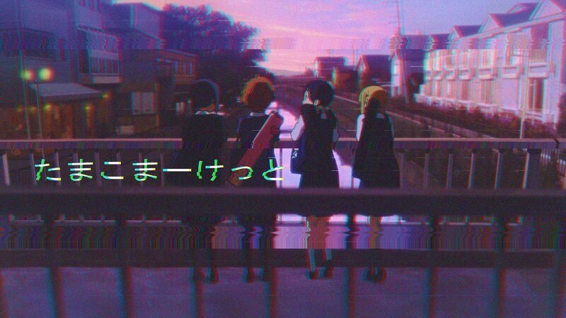 Four Girls on a Bridge
