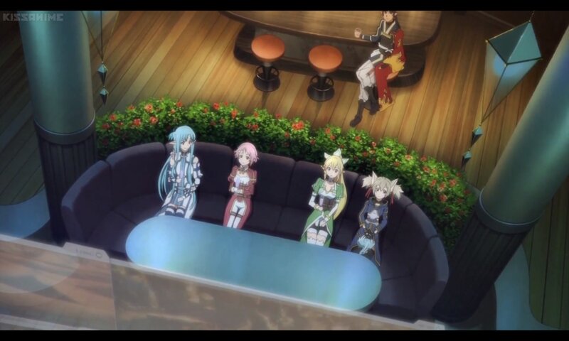 Four Girls on a Couch — Green