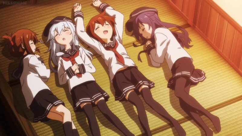 Four Girls on Floor