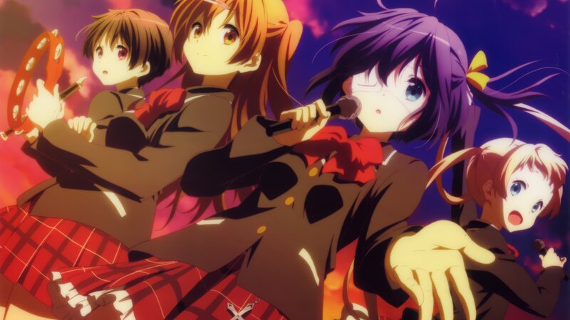 Four Girls Performing Music