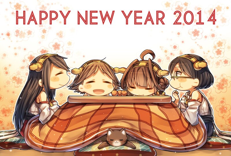 Four Girls under Blanket — Orange