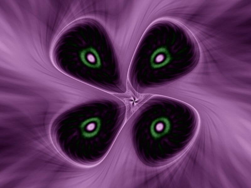 Four Green-eyed Eyes