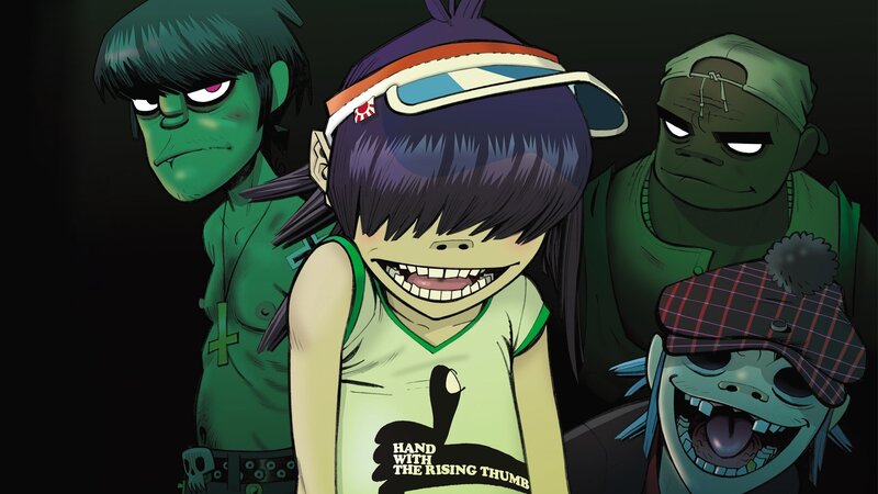Four Green-skinned Characters