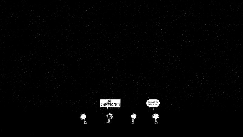 Four Identical Boys in Space