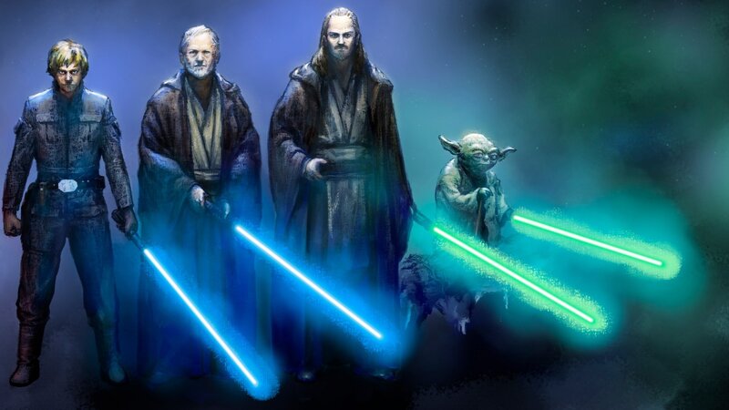 Four Jedi Warriors