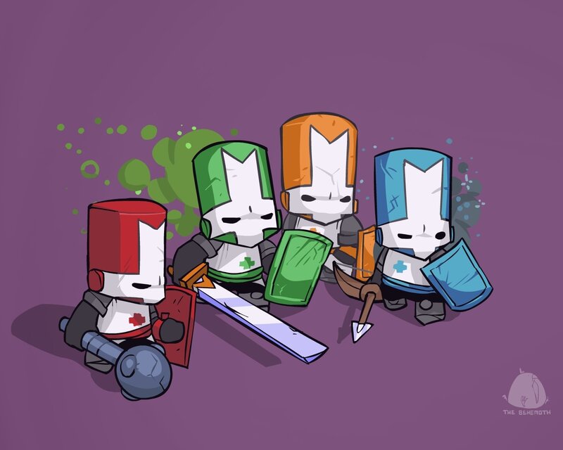 Four Knight Characters