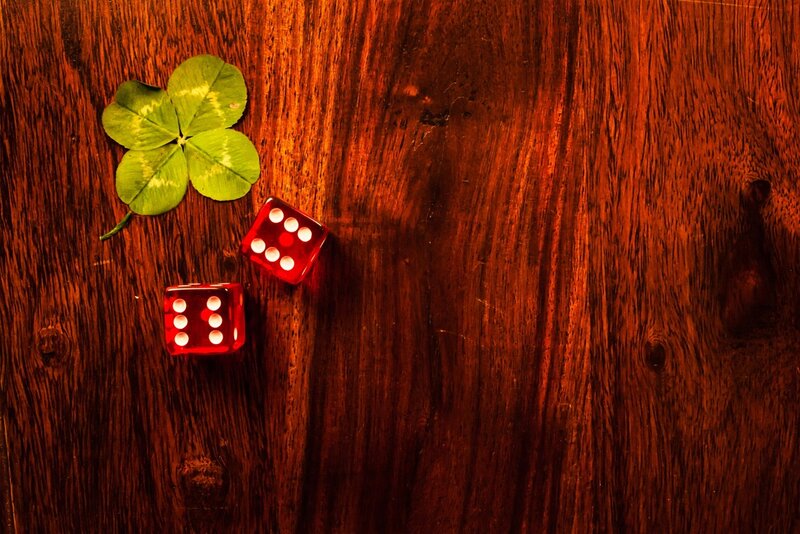 Four-leaf Clover and Dice