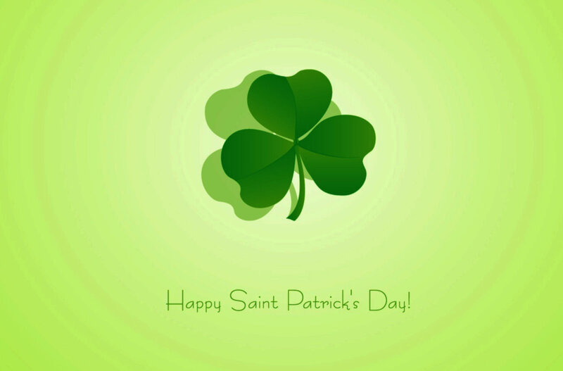 Four-leaf Clover — Green, Festive