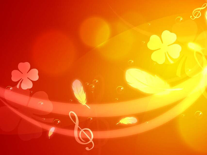 Four-leaf Clovers and Feathers