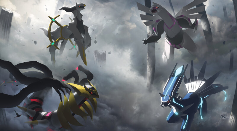 Four Legendary Pokémon