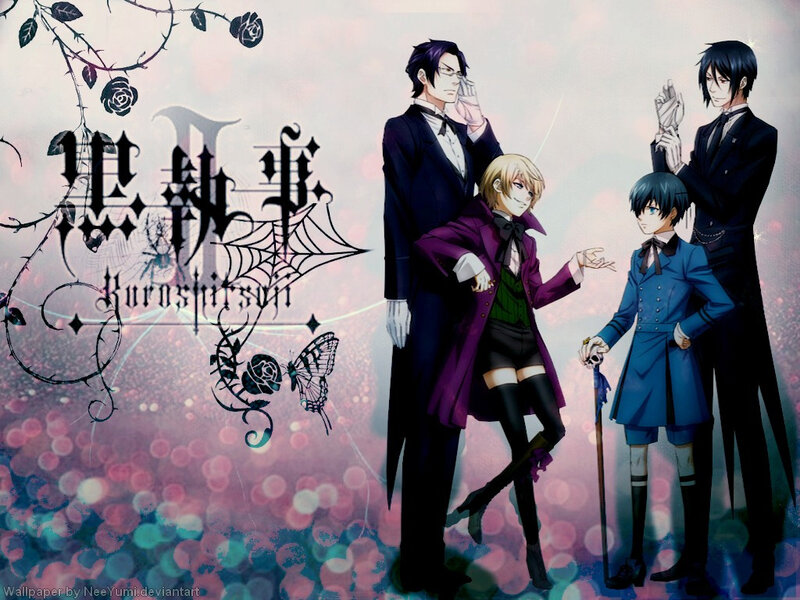 Four Male Anime Characters