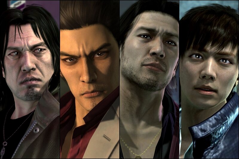 Four Male Characters — Brown