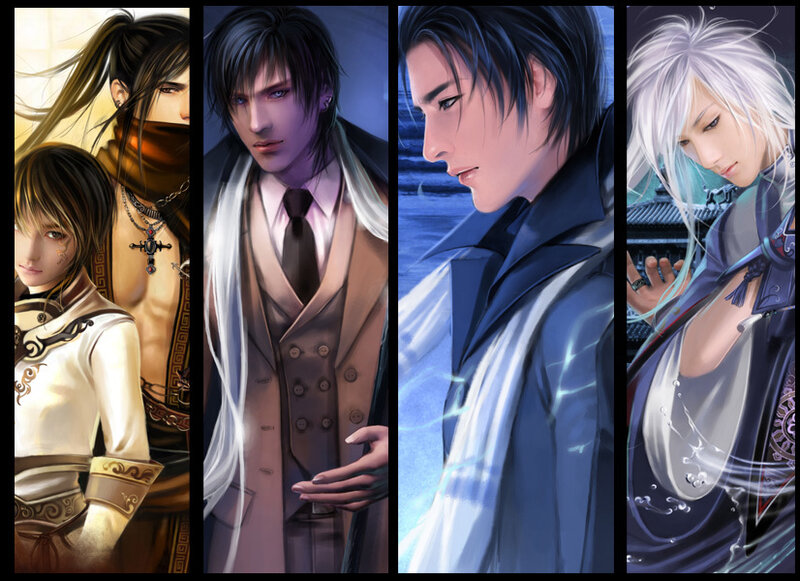 Four Male Characters