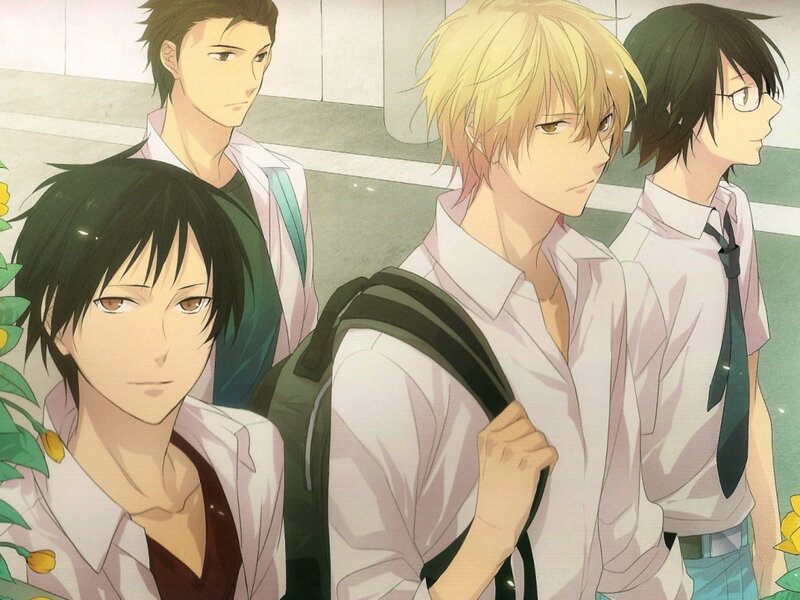 Four Male Students