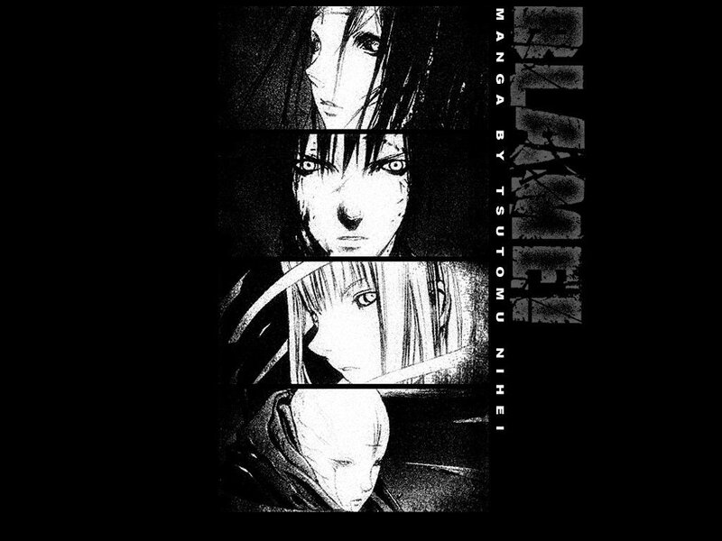 Four Manga Character Faces