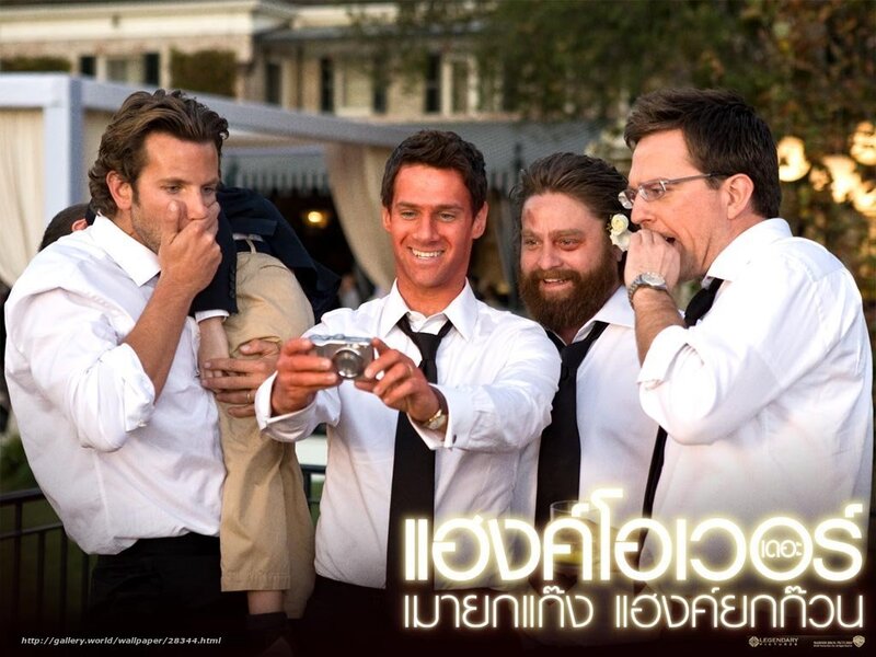 Four men at a wedding