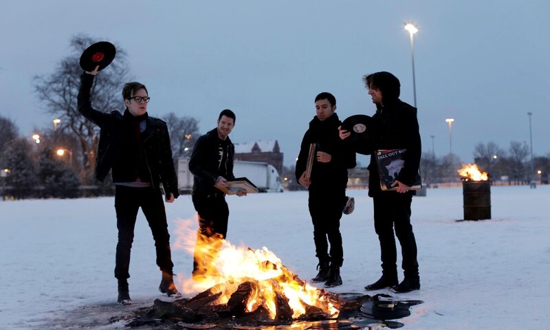 Four Men Burning Records