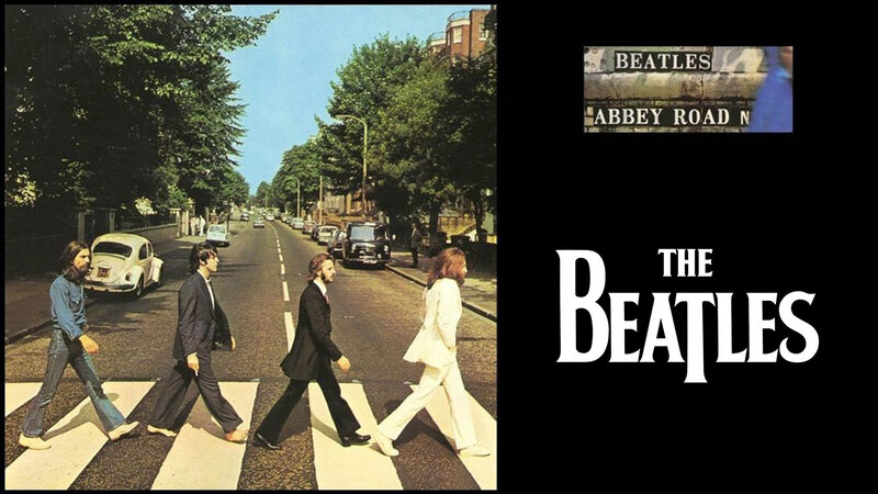 Four Men Crossing Street