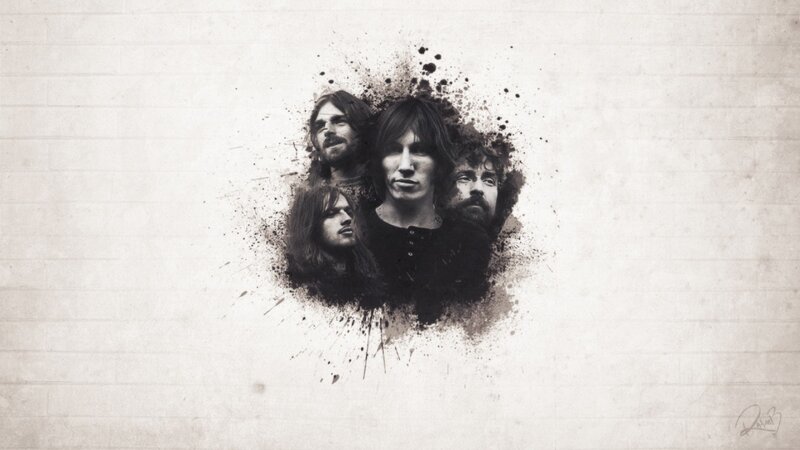 Four Men in a Splatter