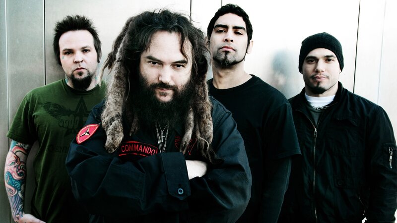 Four Men in Band — Black, Serious, Photograph, Beard