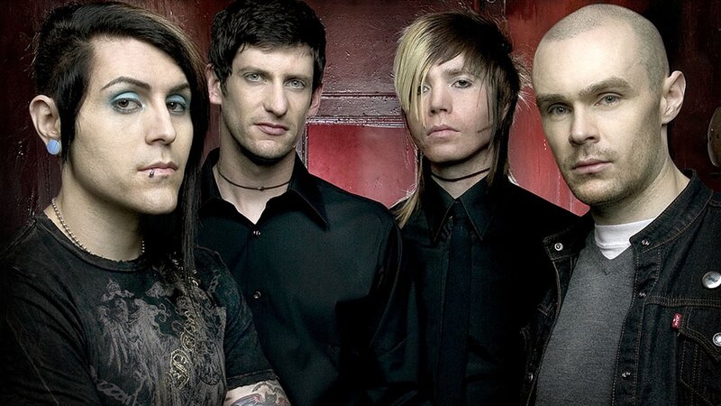 Four Men in Band — Black, Serious