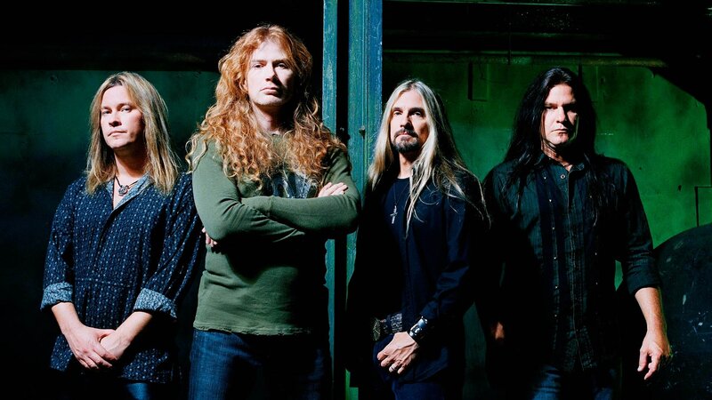 Four Men in Band — Green