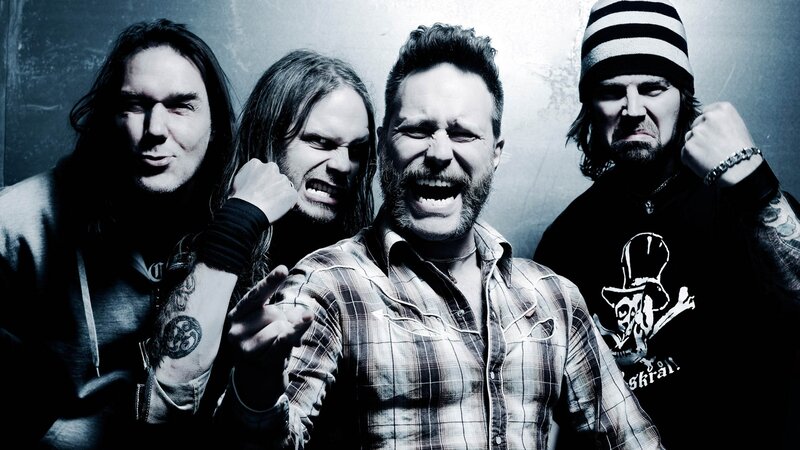 Four Men in Band Pose — Black, Aggressive