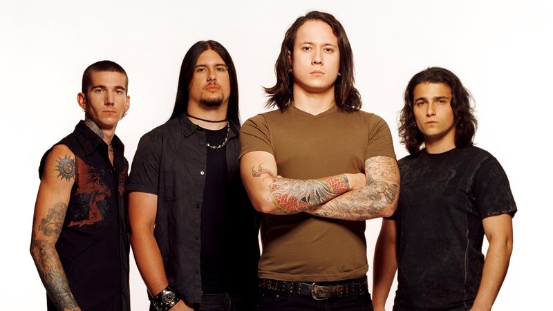 Four Men in Band — White