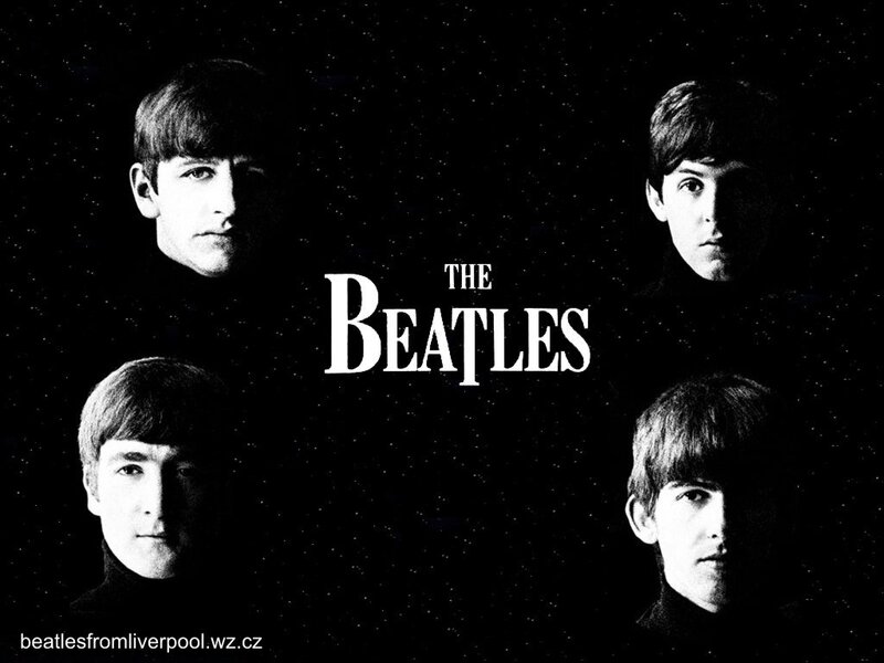 Four Men in Black and White — Dramatic, Night