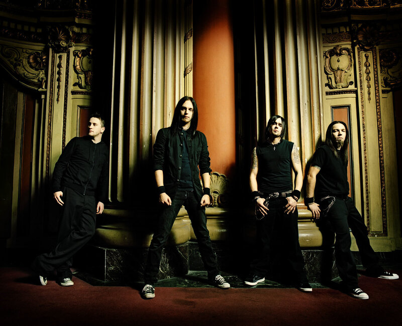 Four Men in Black Clothing — Dramatic