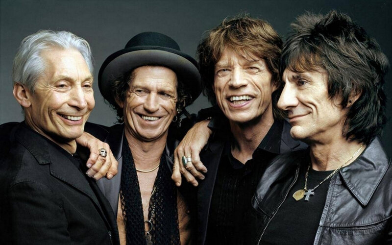 Four Men in Black Clothing — Friendly