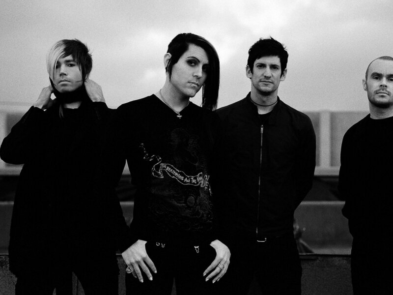 Four Men in Black Clothing — Serious