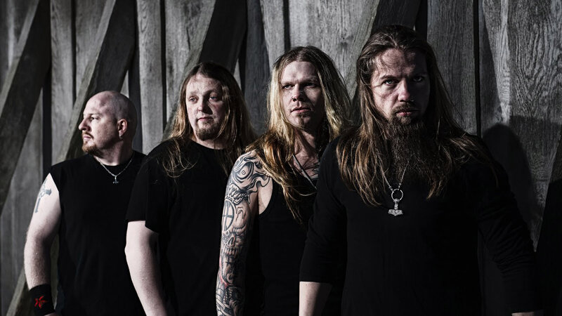 Four Men in Black Shirts — Serious, Photograph, Tattoos, Beards, Necklaces