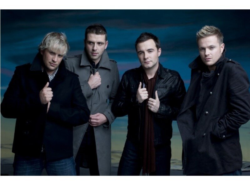 Four Men in Coats — Black