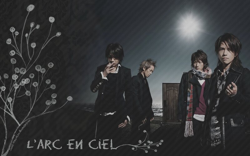 Four Men in Dark Clothing — Black, Dramatic, Night, Photograph
