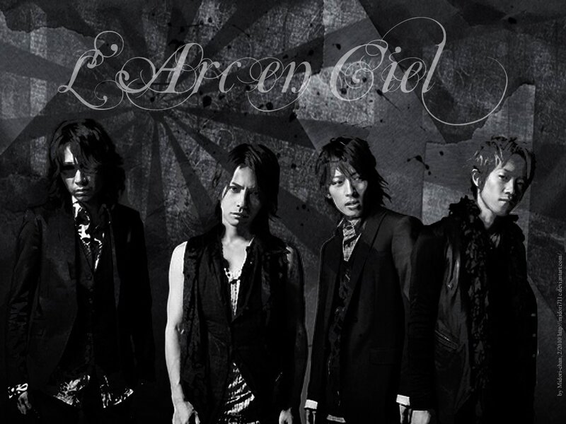 Four Men in Dark Clothing — Black, Dramatic, Photograph, Band Members, Suits