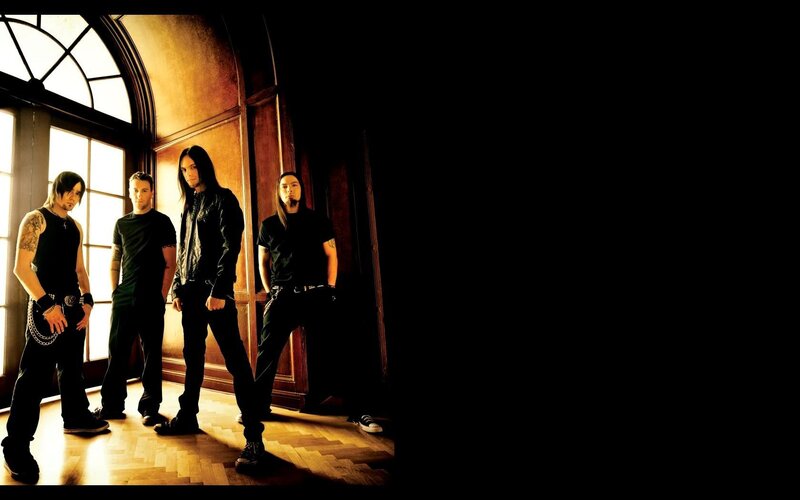 Four Men in Dark Clothing — Black, Dramatic, Photograph