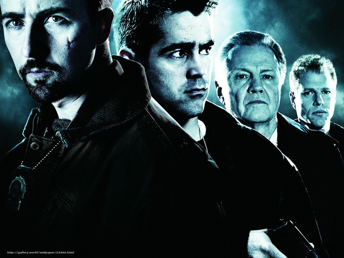 four men in dark coats