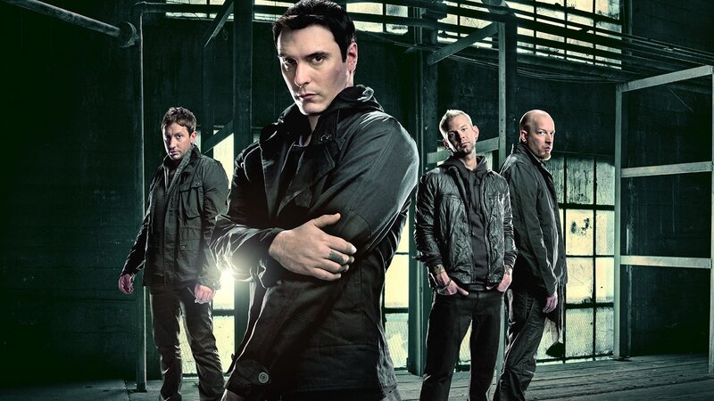 Four Men in Dark Jackets