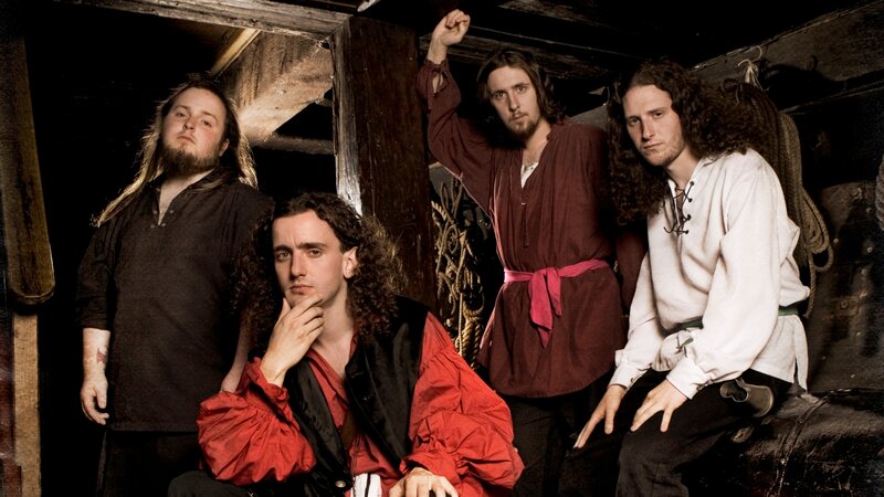 Four Men in Historical Clothing