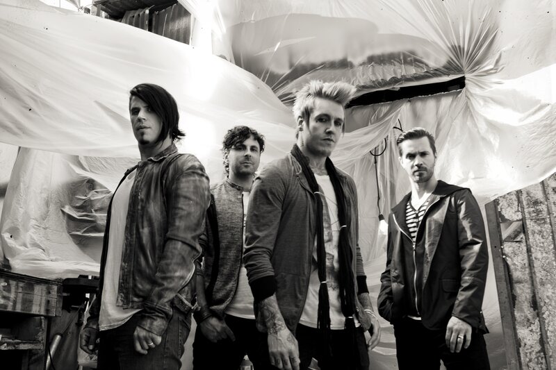 Four Men in Jackets — Black, Serious