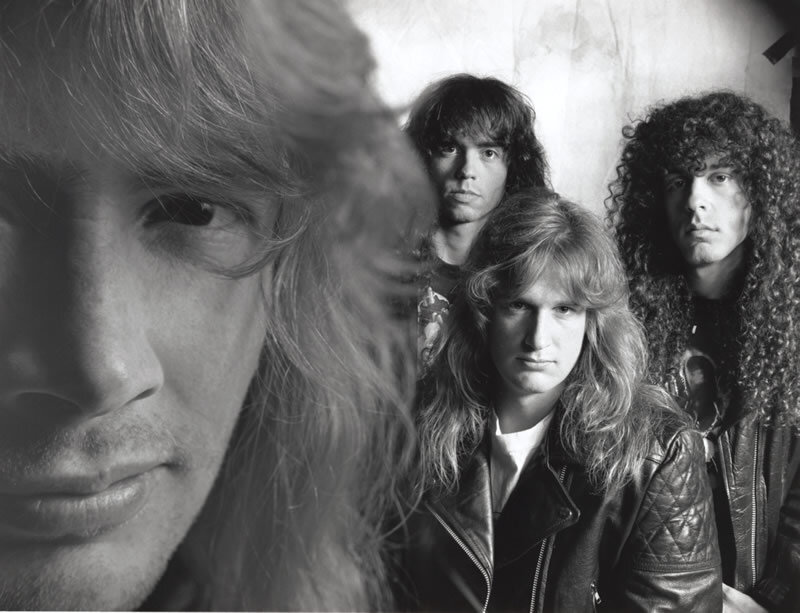 Four Men in Leather Jackets — Black, Serious, Photograph