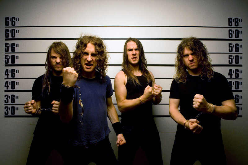 Four Men in Mugshot