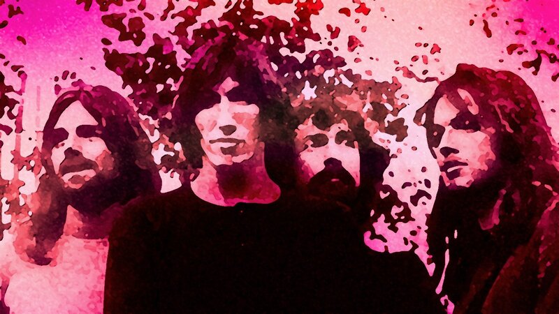Four Men in Pink Art