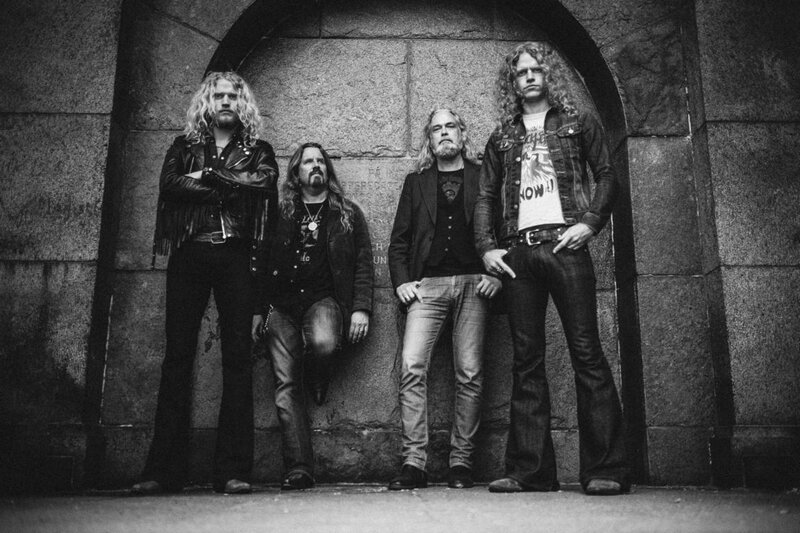 Four Men in Rock Band
