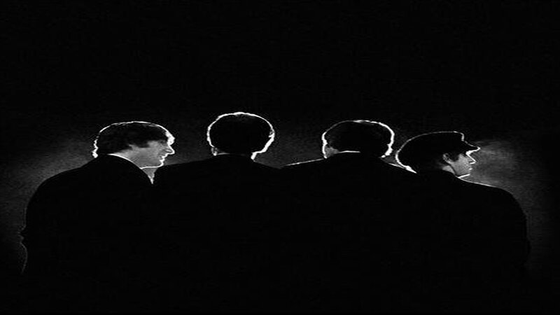 Four Men in Silhouette