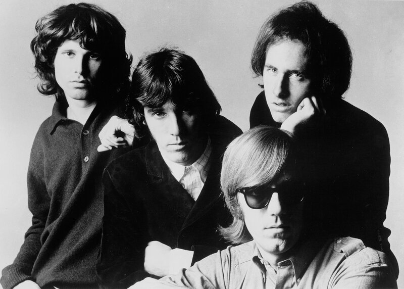 Four Men in Studio — Black