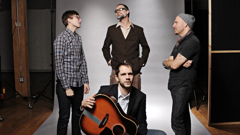Four Men in Studio — Brown