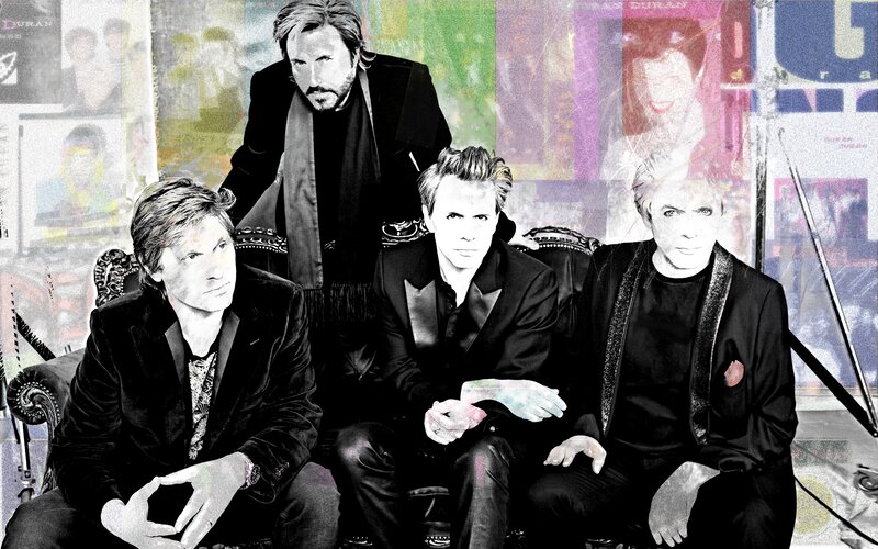 Four Men in Suits — Black, Dramatic, Photograph, Couch
